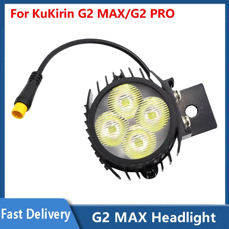 

Front Headlight Lamp For Kukirin G2 Max / G2 Pro Electric Scooter Front LED Light Original Replacement Accessories