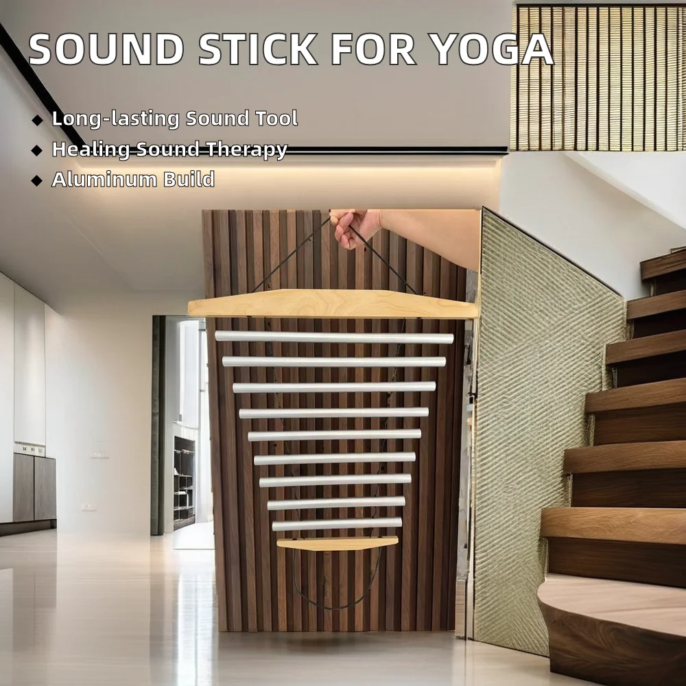 Quartz Composition Aluminum Sound Chimes for Healing