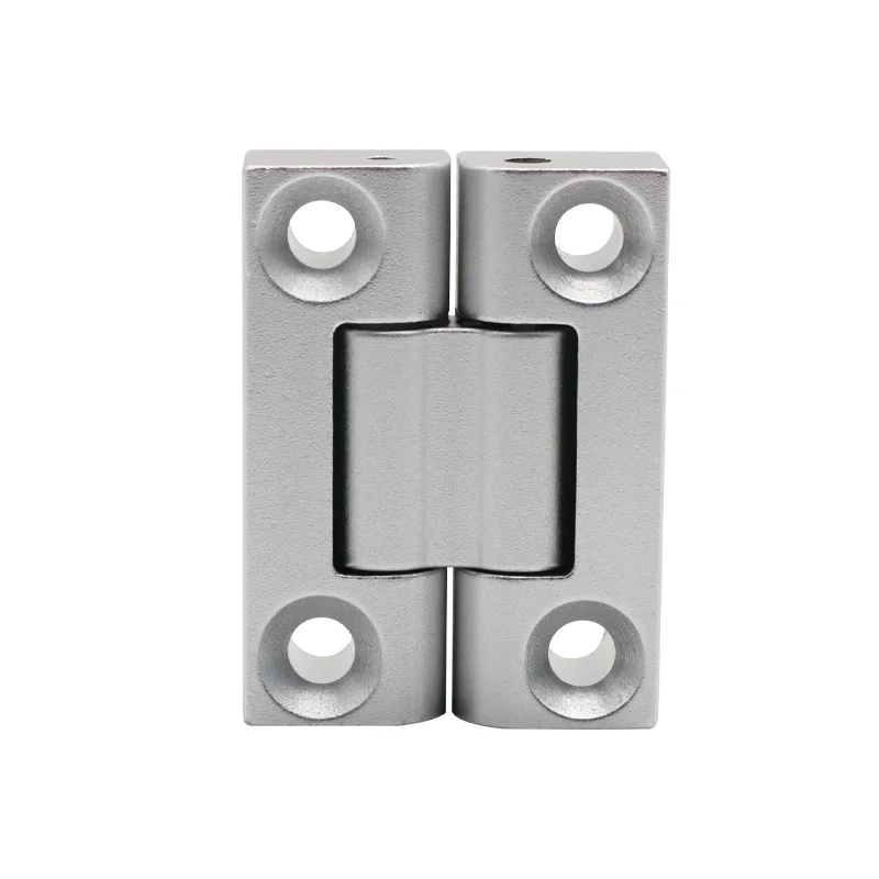 180 ° Flat Open Concealed Damping Hinge Industrial Equipment Aluminum Alloy Double Fold Torque Hinge For Arbitrary Stopping