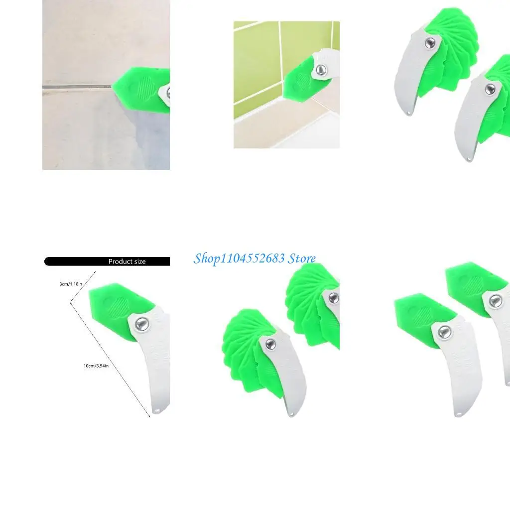 

Y6GD Silicone Caulking Tool With Smoothing Finger Finisher For Kitchens Bathroom 2pcs