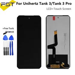 For Unihertz Tank 3 Tank 3 Pro LCD Display Touch Screen Assembly Replacement For Unihertz 8849 Tank3 Tank 3 Pro Display LCD