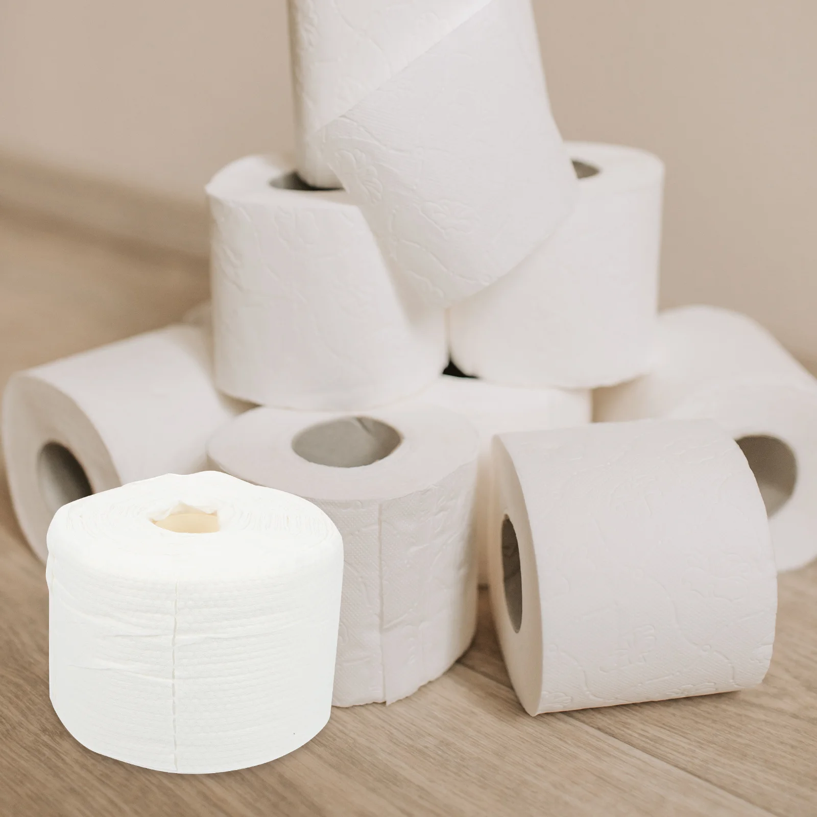 1 لفة التنظيف القابل للتصرف لفة لغسل الوجه منشفة المحمولة الجلد ودية صحية مسح أساسيات السفر مزيل ماكياج