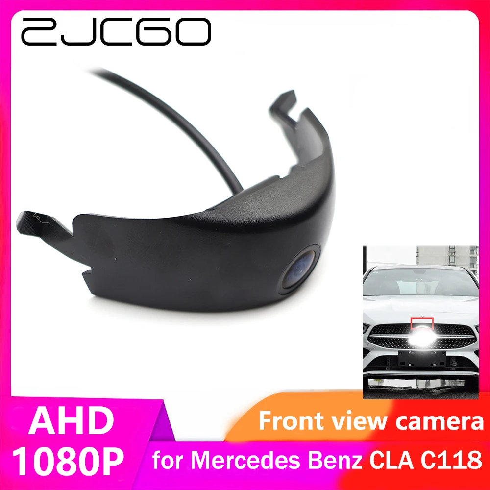 

ZJCGO AHD CVBS 1080P 170° Car LOGO Parking Front View Camera for Mercedes Benz CLA C118 2019 2020 2021 2022 2023