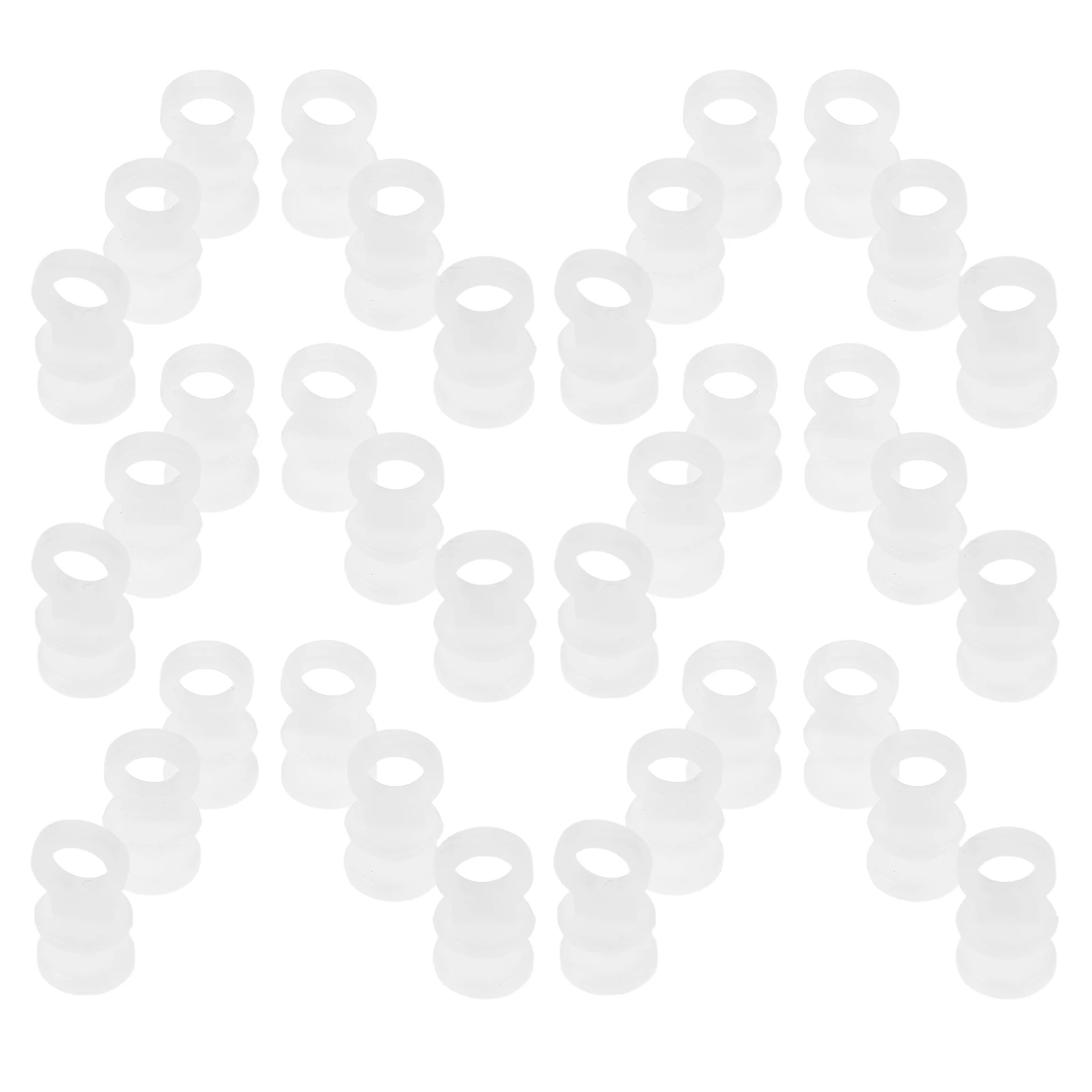

500pcs Car Curtain Clips Compatible With General Motors Durable Plastic Sliding Rail Curtain Pulley For Vehicle Bus Rv Window
