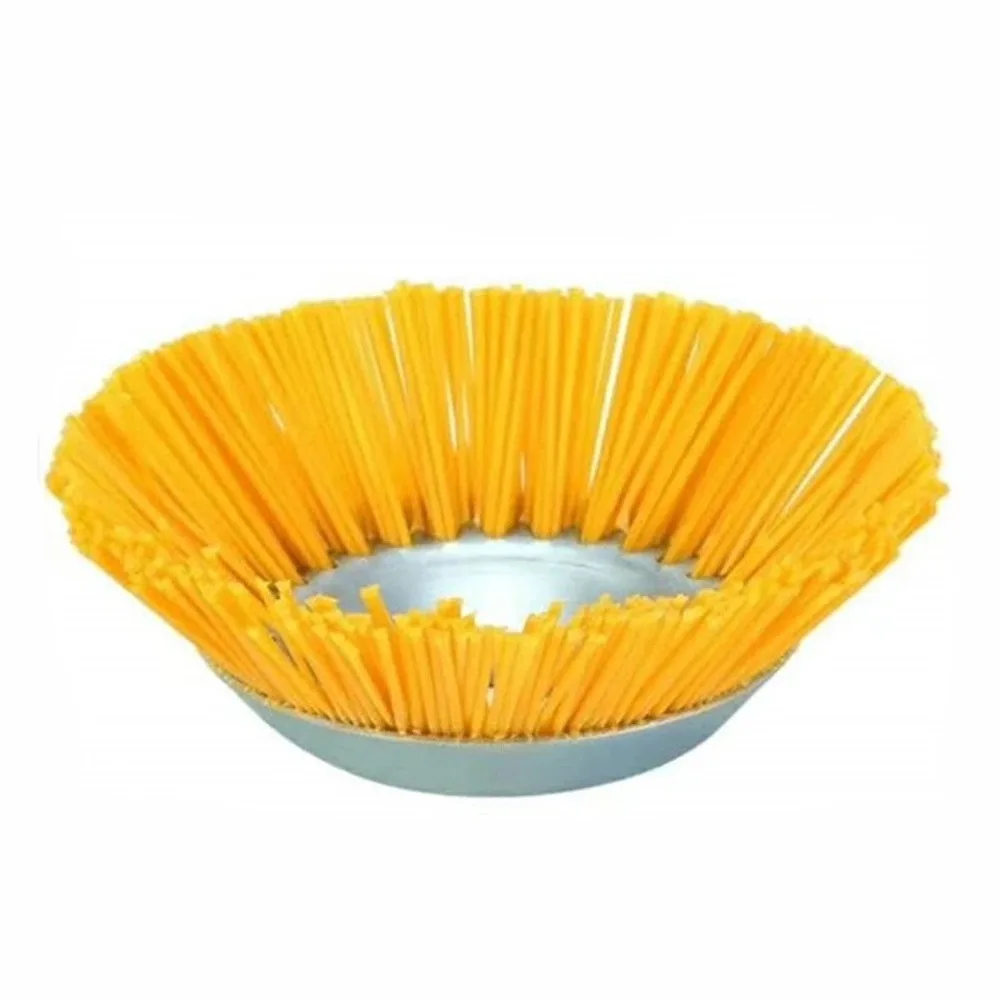 8 Inch Diameter Grass Trimmer Head Nylon Wire Rotary Design Nylon Trimming Head Wheel Brush Type Brush Cutter Head
