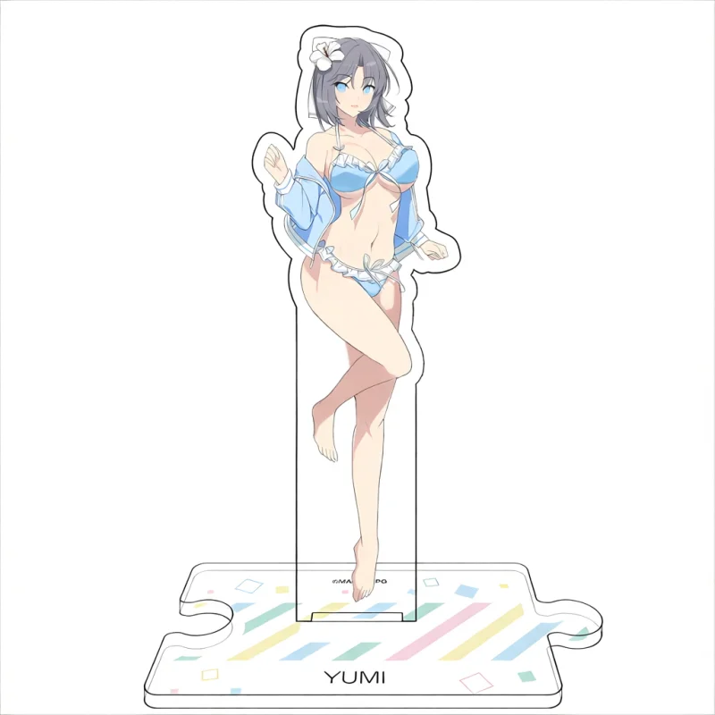 Senran Kagura 15CM Asuka Ikaruga Acrylic Figure Stand Model Cosplay Toy Birthday Gift Ornament Keychain