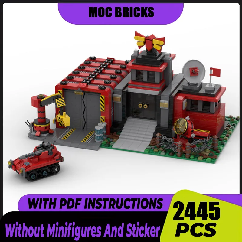 Star Movie Series Moc Building Bricks Command Centre Model Technology Modular Blocks Construstion DIY Assembly Toy Gifts