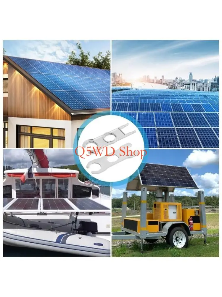 

Q5WD 2 шт. солнечный металлический гаечный ключ инструменты для подключения солнечной панели в сборе