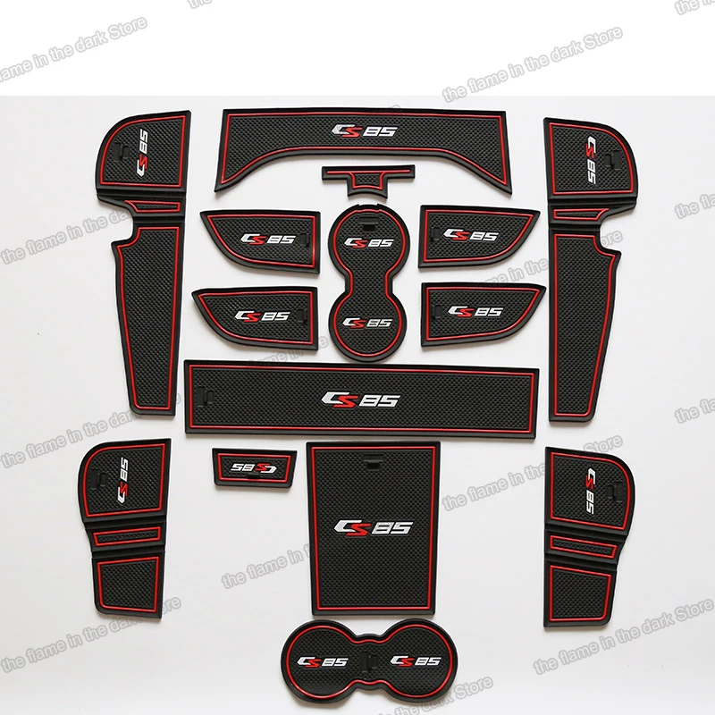 

for changan cs85 coupe 2019 2020 2021 2022 carpet pad Non-slip Cup Mats Anti Slip Door Groove Gate Slot Pad Stickers interior