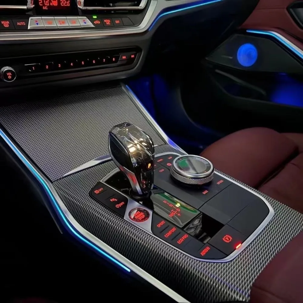 Console RGB Ambient Light Strip For BMW G20 G28 G80 Interior Decoration LED Lamp Atmosphere Lighting Replacement Accessory