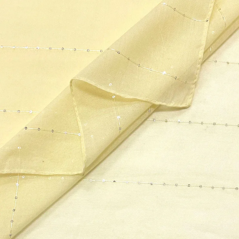 Schimmernder Glitzer-Pailletten-Schal für Frauen, muslimische Hijab-Schals, große Größe, lange Tücher, islamischer Turban, solides Kopftuch – Detail 3