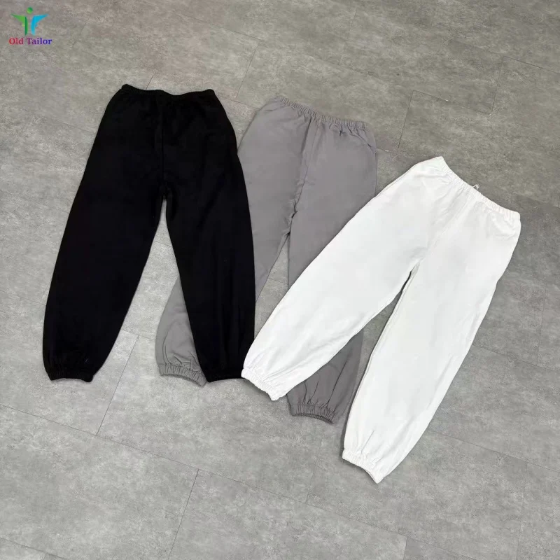 

KANYE High-Quality Cuffed Pants High-Street Casual Solid-Color Minimalist Men's & Women's Relaxed-Fit Sweatpants