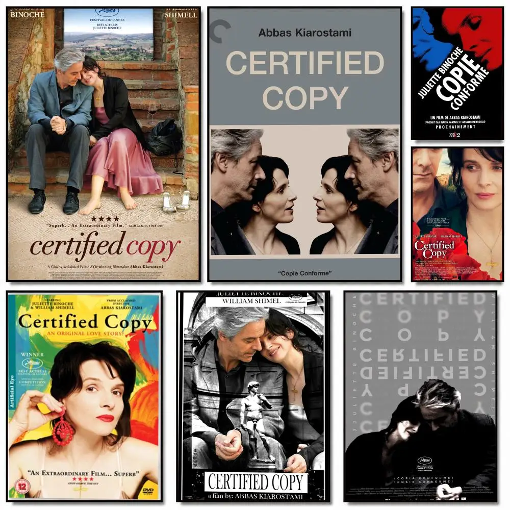 classic movie C-Certified Copy 2010-Y Painting Calligraphy Artwork for Home Bedroom Office Wall Decoration Gift