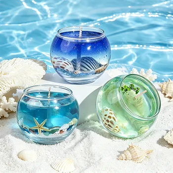 Ocean Jelly Wax Candle 1