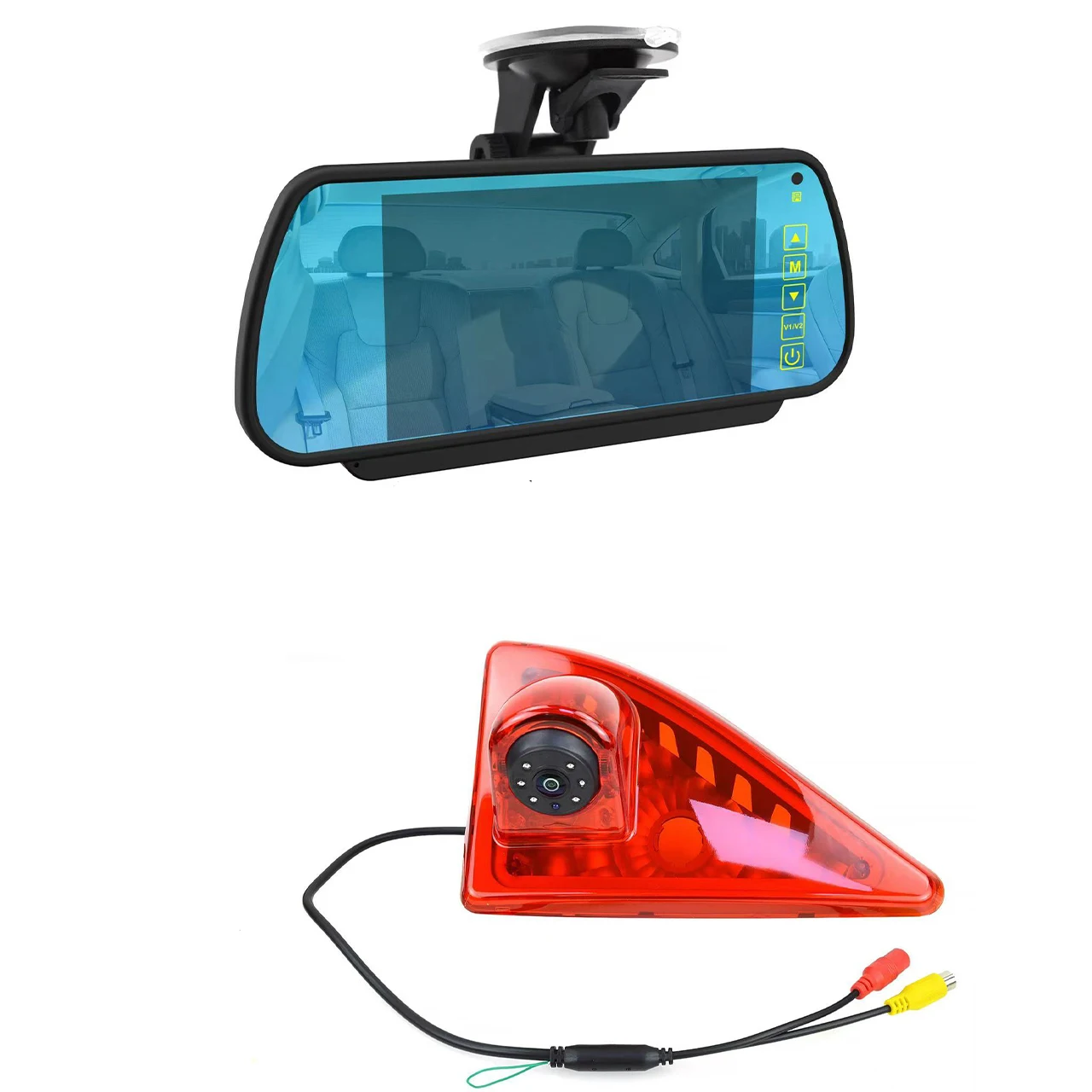 HD Car Night Vision Brake Light Reverse Camera With 7 Inch Car Display Screen For Nissan NV400 Renault Master 3 Opel Movano