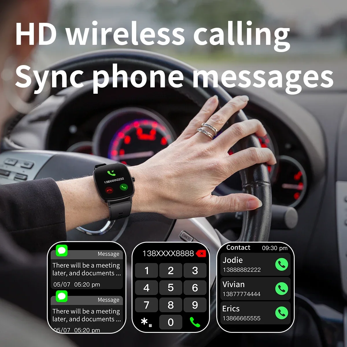 2025 الساعات الذكية الإلكترونية الرياضية مكالمة لاسلكية ساعة ذكية اللياقة البدنية ساعة التكنولوجيا مقاوم للماء ساعات المعصم للرجل آيفون أندرويد