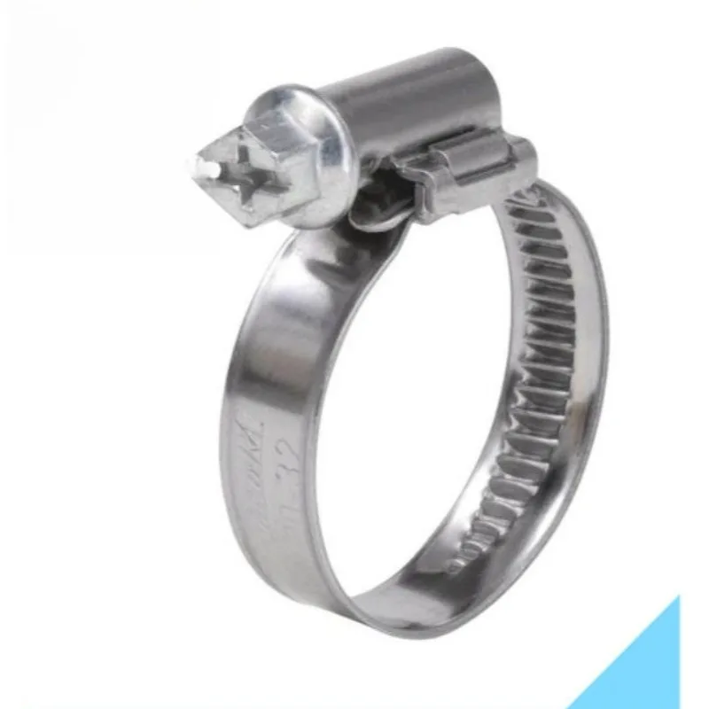 Stainless Steel Hose Clamp Adjustable Pipe Hoop For Water Pipe & Cable Fastening