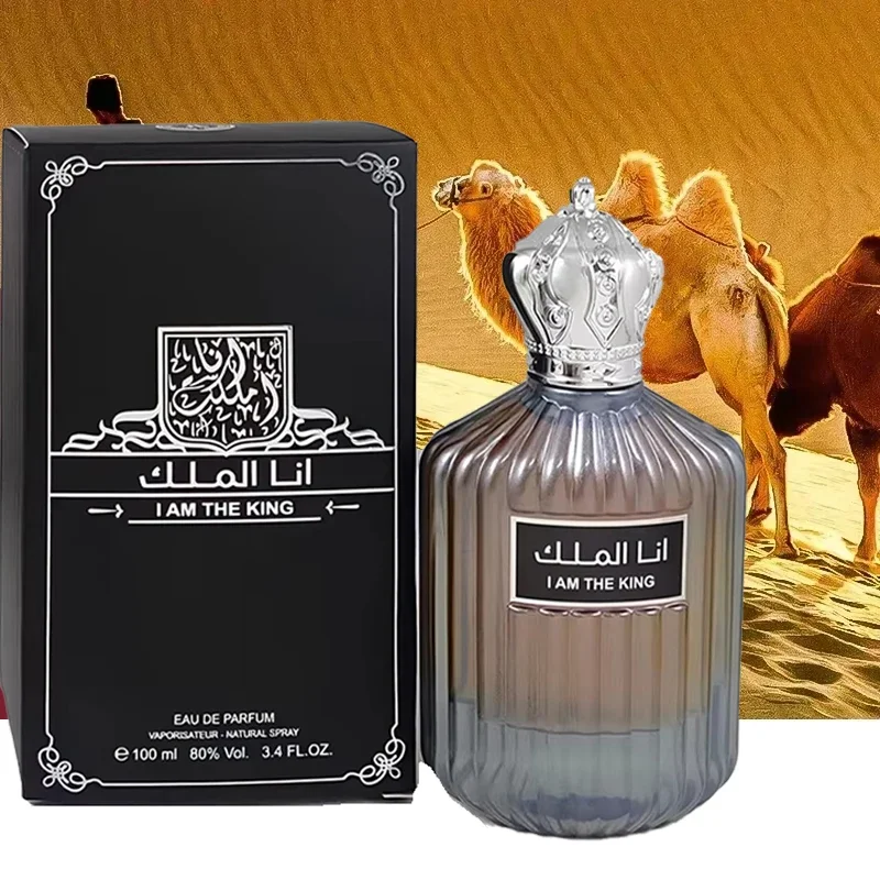 100 ml hochwertiges Original-Arabien-Herrenparfüm Dubai Prince Cologne Langanhaltendes Parfüm Leichter Duft Wüstenblume