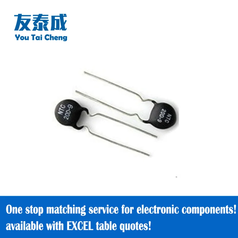 Termistor de temperatura negativa, 20 piezas, MF72/ NTC20D-9, 20ohm, NTC22D-9, 22ohm, NTC33D-9, 33ohm, NTC50D-9, 50ohm, NTC3D-9, 3 Ω, NTC5D-9, 5 Ω