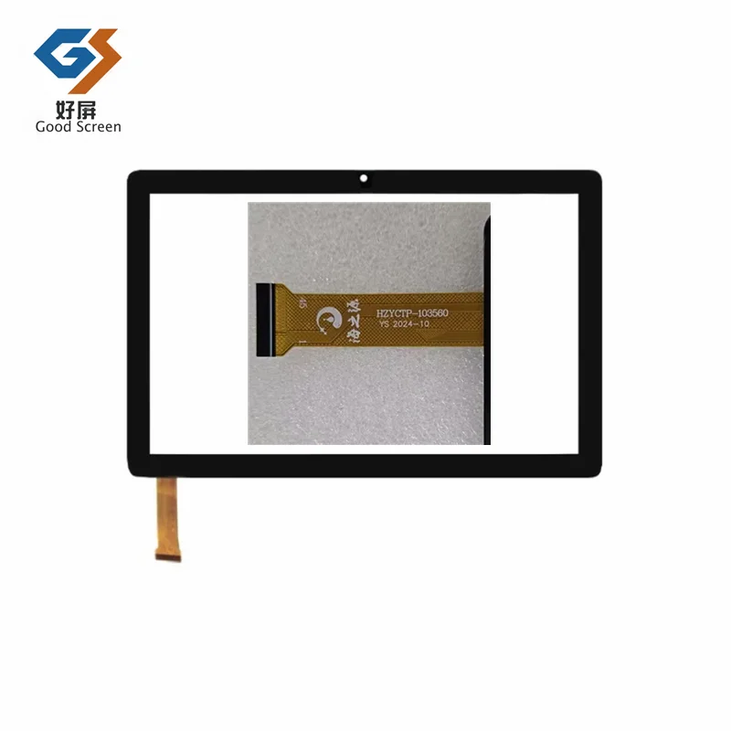 10.1Inch Black For HZYCTP-103560 Tablet PC Capacitive Touch Screen Digitizer Sensor External Glass Panel