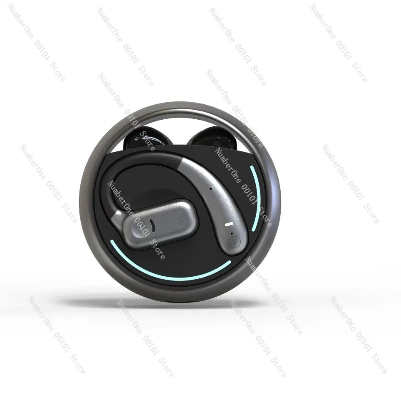 Bluetooth Earbuds 4-Pack, Open-Ear Design with No Sound Leakage, Long Battery Life, 2-in-1 Combo