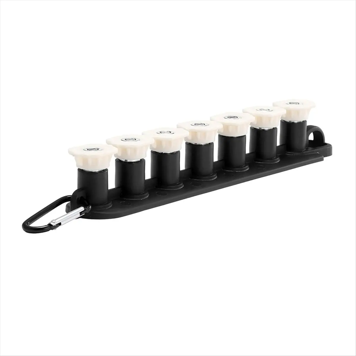 COFA Pressure Washer Tips, 40 Degree White Power Washer Nozzle Tips 7 Pack with Nozzle Holder, 1/4 Inch Quick Connect