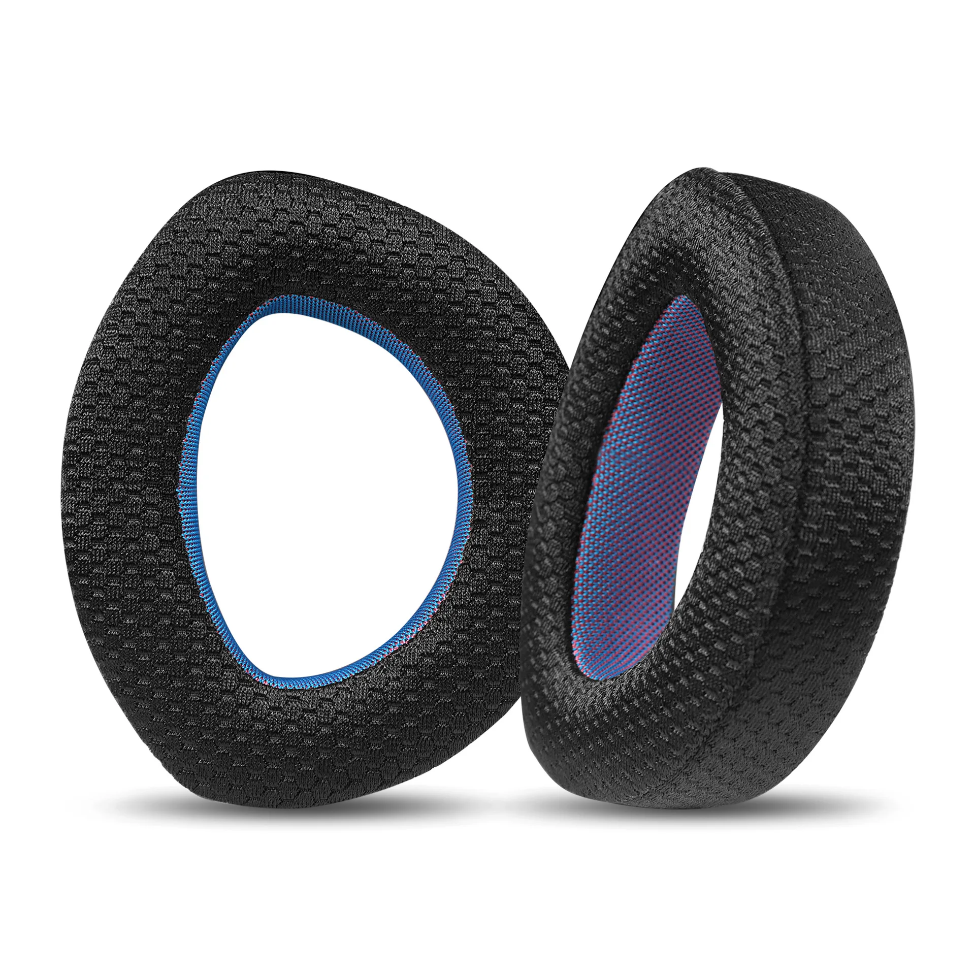 استبدال نسيج شبكي قابل للتنفس/وسادات أذن من جل الثلج مع مشبك لملحقات سماعات الرأس Sennheiser HD700 HD800 #4