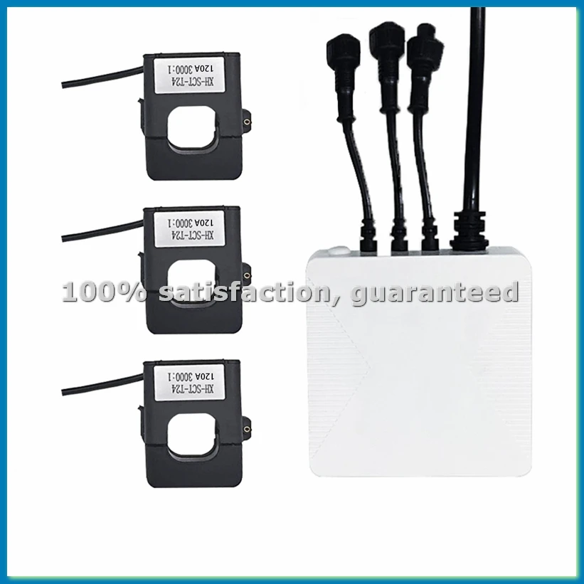 Tuya Smart Life Single 3 Phase WiFi Energy KWH Meter 120A Power Clamp Current Transformer Power Usage Monitor-ABLL
