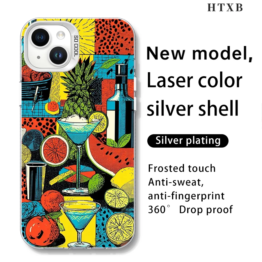 Watermelon in a stemmed glass iPhone 17 to 11 Pro Max Plus