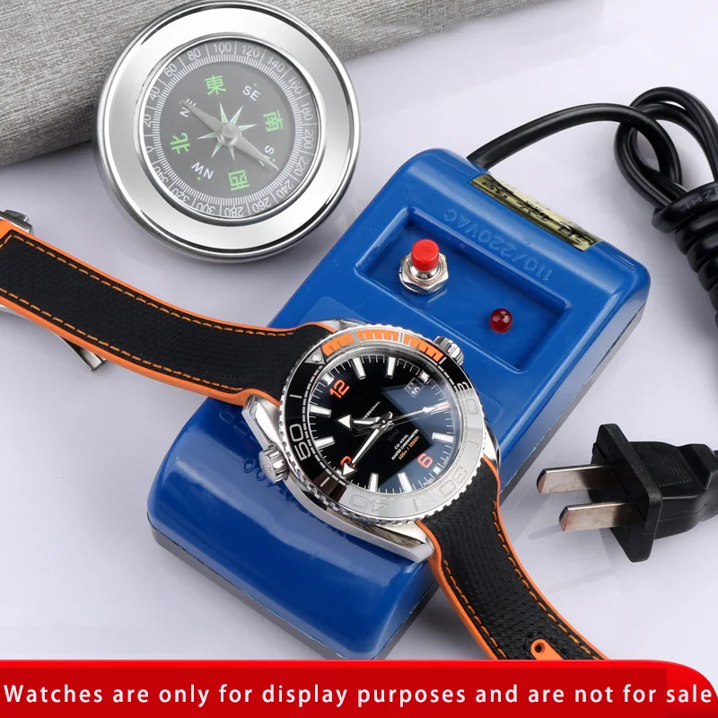 Mechanical watch demagnetizer repair tool specialized meter adjuster  watch demagnetizer, clock maintenance calibration demagnet