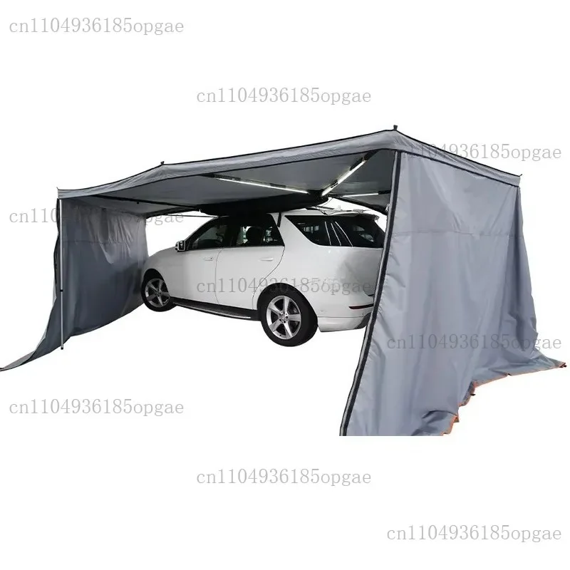 Camping Auto Parts 4X4 Off-Road Awning Tent Outdoor Retractable Suv Car Side Awning 4Wd Awning