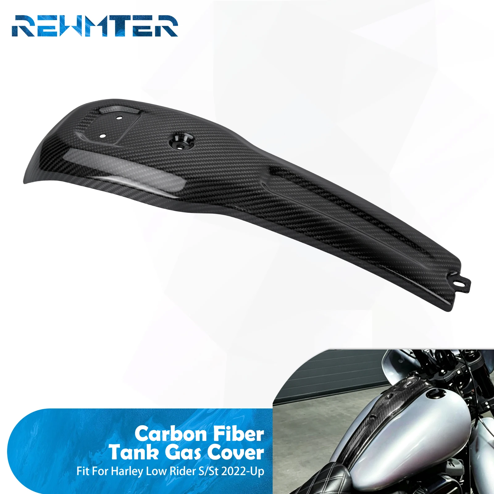 Motorcycle Fuel Tank Cover Console Panel Fairing Kits Side Panel Trim For Harley Softail Low Rider S/ST FXLRS FXLRST 2022-2025