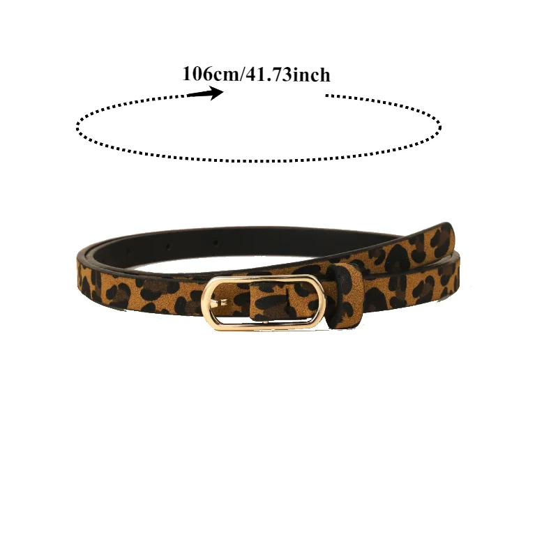 New Arrival Fashionable Minimalist Versatile Slim Women's Belt Everyday Casual Belt - High-Quality Women's Fashion Accessory