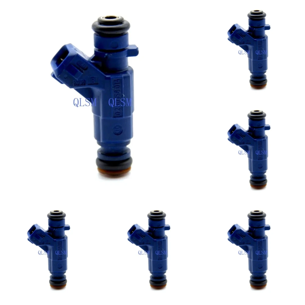 6 Buah Injektor Bahan Bakar untuk MERCEDES BENZ VITO C E S M CLASS 3.2 E32 M112 A1120780149 Aksesori Mobil Premium