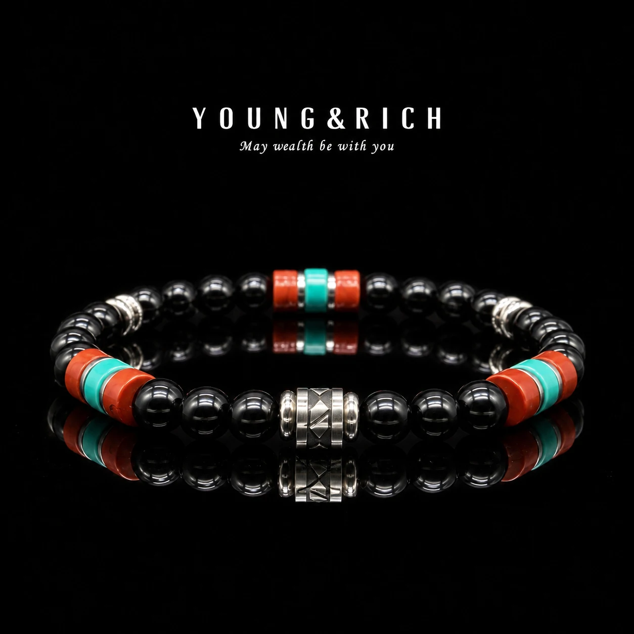bracelet-en-perles-d'obsidienne-naturelle-de-6-mm-pour-homme-avec-accents-de-couleur-rouge-et-verte-bijou-minimaliste-de-luxe-pour-affaires-et-decontracte
