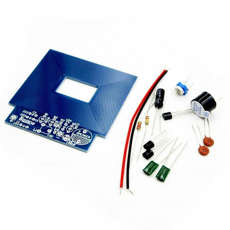 Einfacher Metalldetektor DIY Kit Metalllocator 3V-5V DC Schatzsuche-Scanner