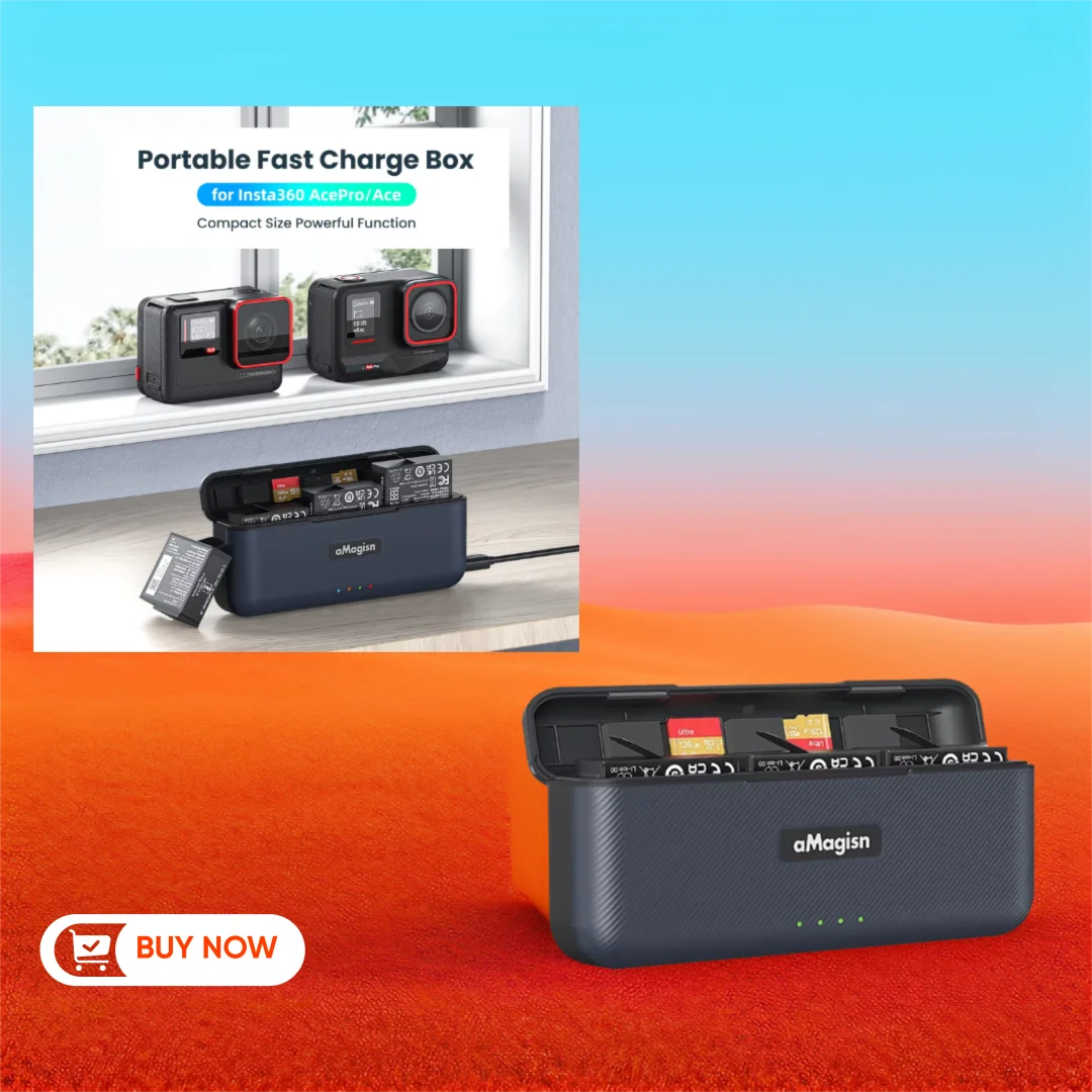 

For Insta360 Ace pro Fast Charging Case Charger Accessories For Insta360 Ace pro Camera Equipment