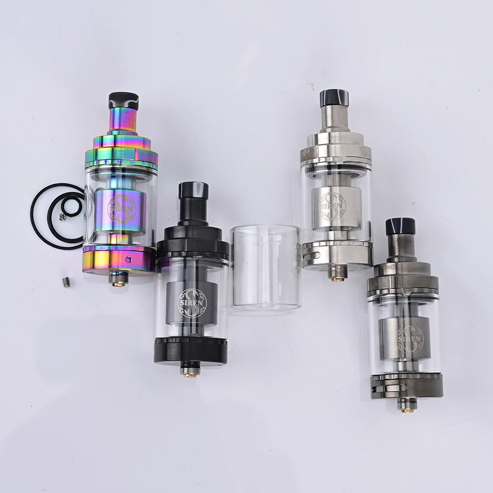 Wolfcoolvape VAPE Siren V2 GTA MTL RTA vaporizer 24mm Single Coil Rebuilding atomizer rta tank - view 4