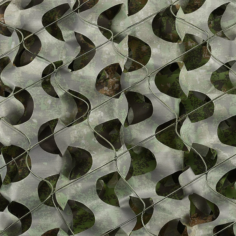 5*5 6 7 8 9 10 12 15 20 Large Camouflage Net Sun Shelter Camo Netting Garden Hiding Mesh Fence Shadow Network Tent Cover Hunting
