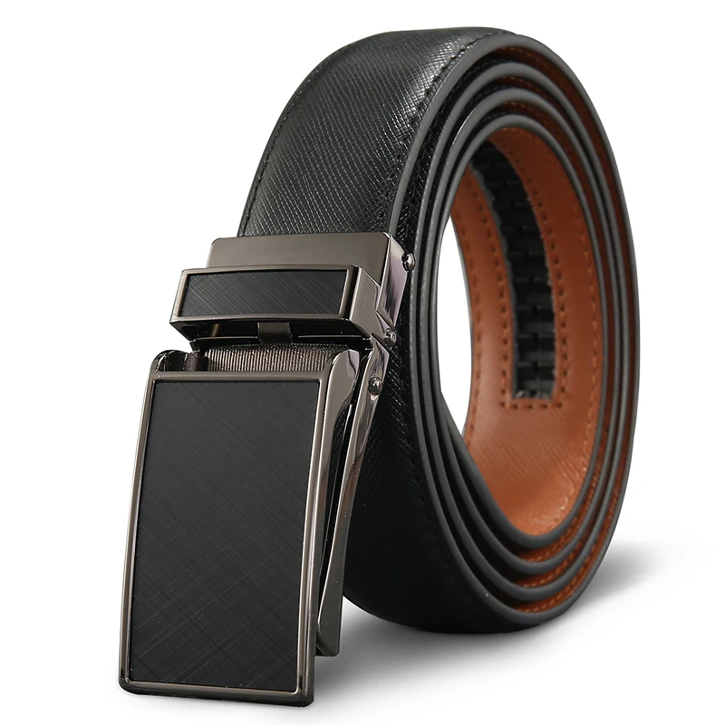 Belt Male Men's belt Genuine Leather Strap luxury brand Automatic Buckle Belts For Men Belts Cummerbunds cinturon hombre