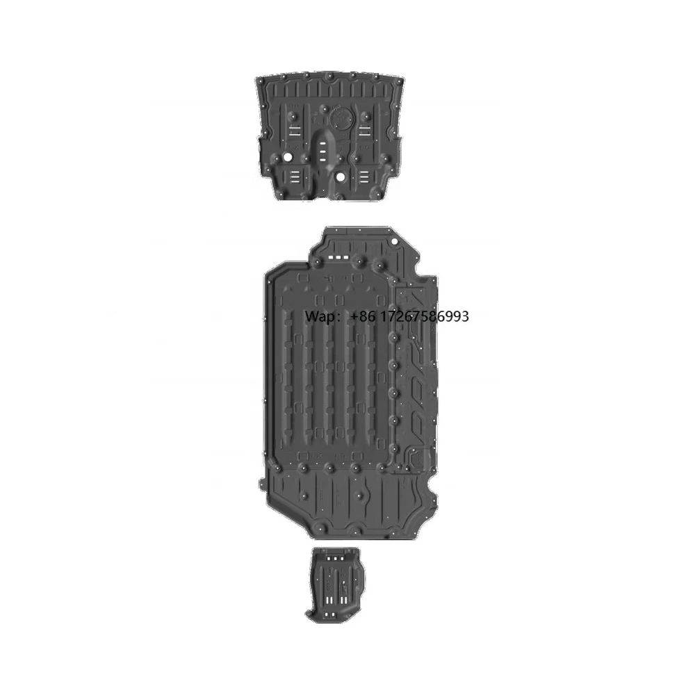 

Fit for 6 7 8 9 Mega One Li Auto Accessories Aluminum 2.5/3.5 mm Engine Battery Cover Underbody Protection Skid Plates
