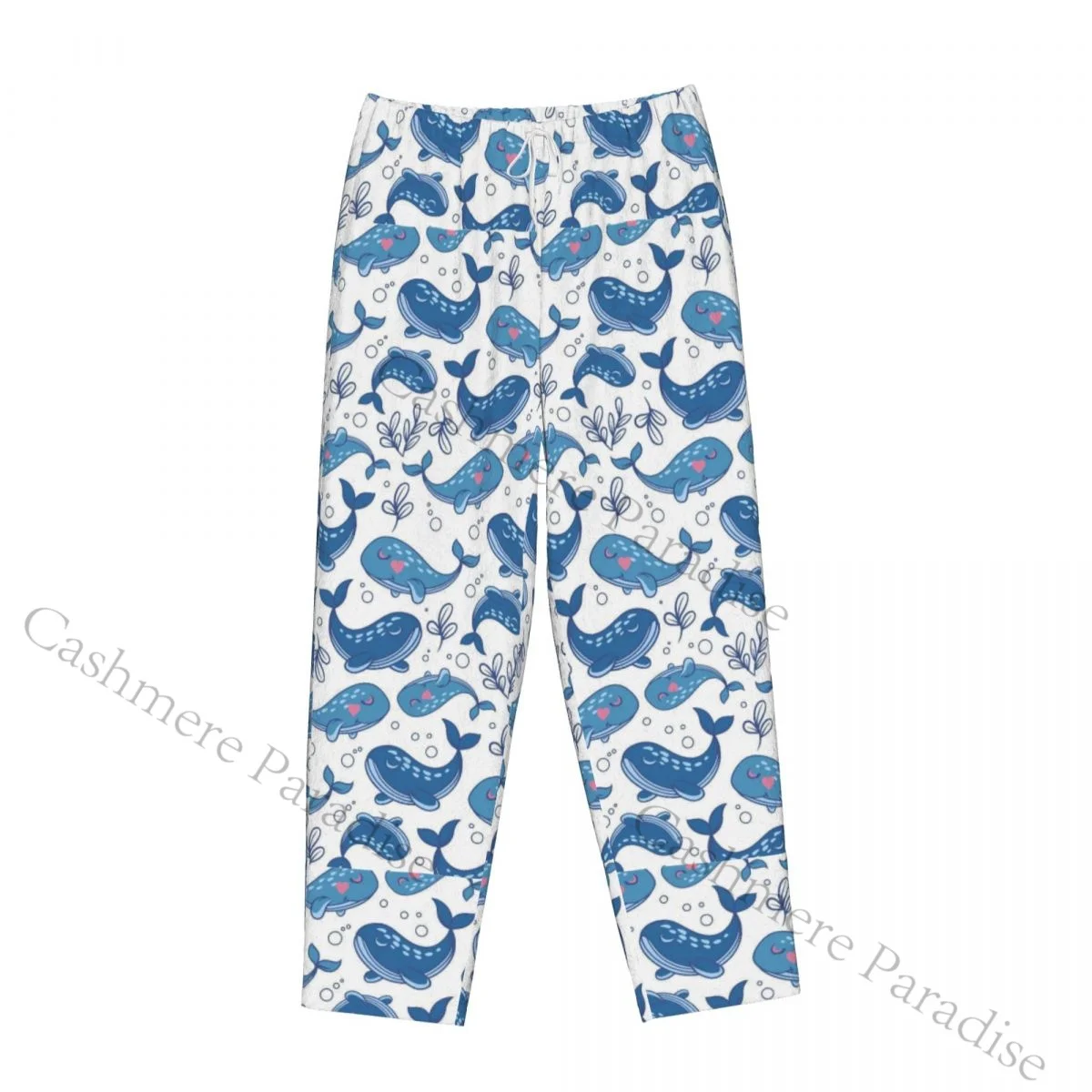 Dolphin Cozy Flannel Pajama Pants for Women Sleep Bottoms Home Loungewear