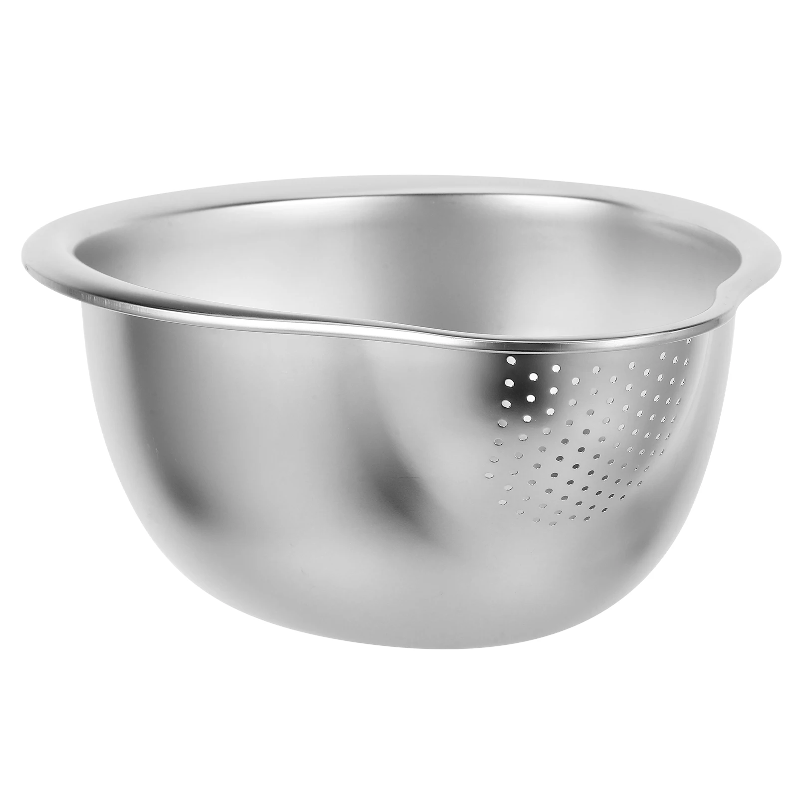 

Stainless Steel Basket Fine Mesh Strainer Kitchen Rice Drain Container Fruits Fruits Washing Basket Bowl
