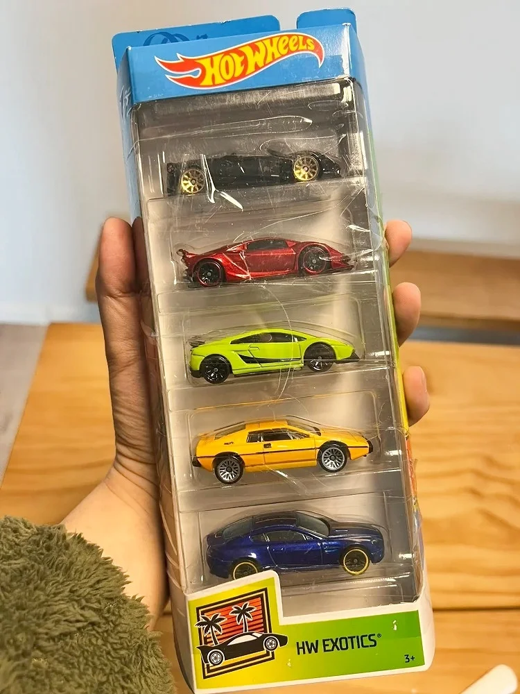 Hot Wheels Speelgoedauto's voor kinderen Collectie Supercar Set SNELLE Gemakkelijk Model Hotwheels Kindergeschenken Verjaardag Verrassingsdoos Diecast 1/64