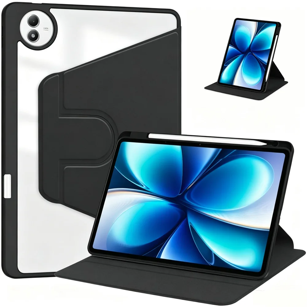 Smart Case für Vivo Pad6 Pro 13,2 Zoll 2026 PA2671, drehbar mit Stifthalter, Acryl-Schutzhülle für Vivo Pad 6 Pro 13,2 Zoll Tablet-Cover