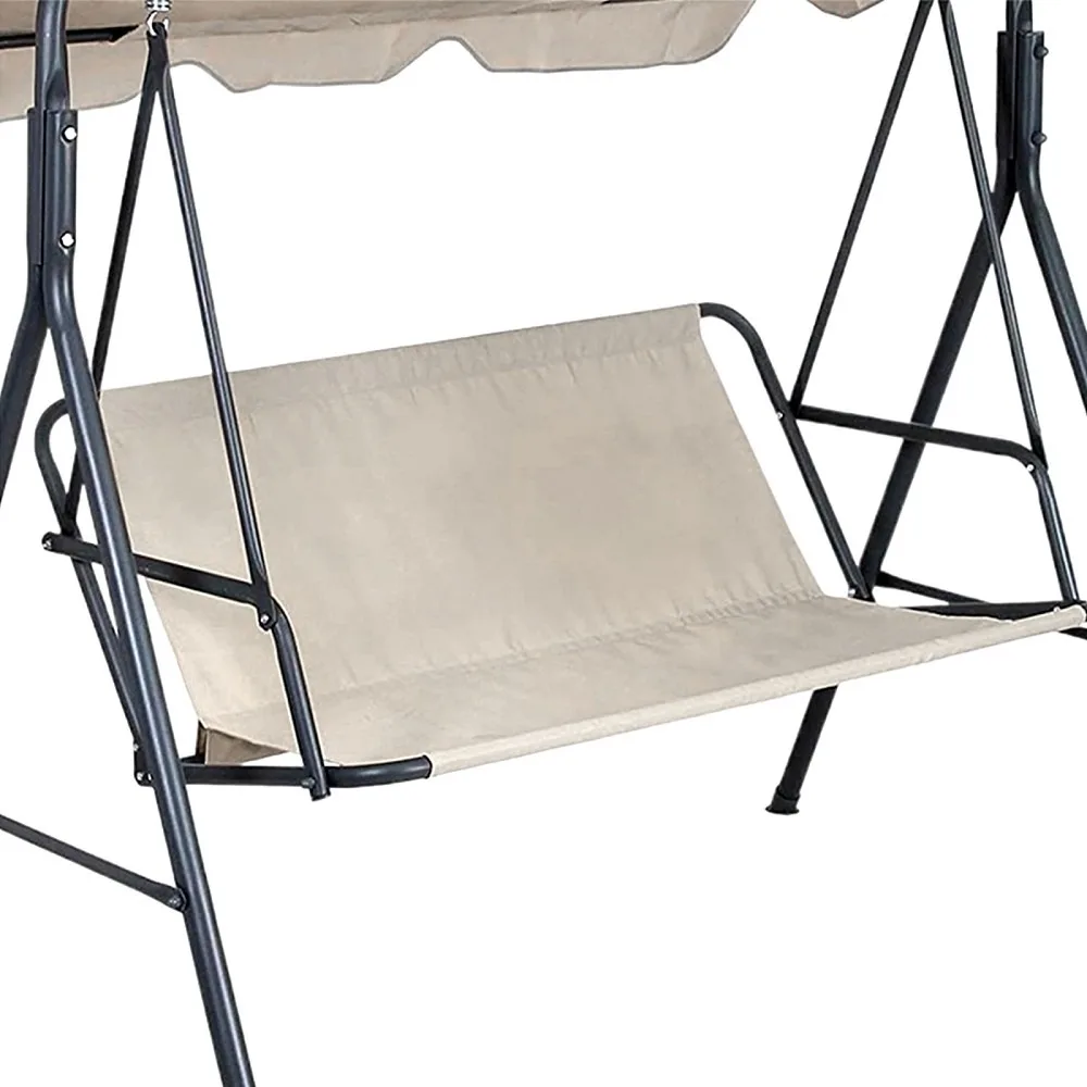 

Oxford Cloth Swing Chair Cover Replacement Fabric for Garden Camping Chair Accessories Pale Goldenrod 1380x980x1.5mm