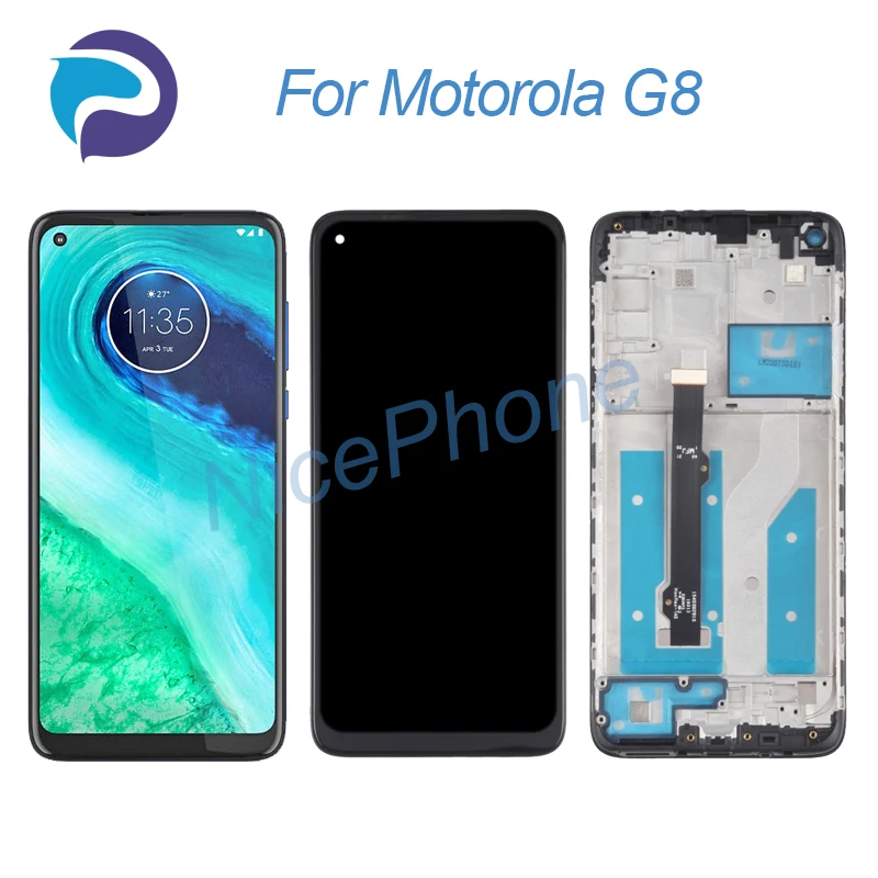 

for Motorola G8 LCD Screen + Touch Digitizer Display 1560*720 XT2045-1 G8 LCD Screen Display