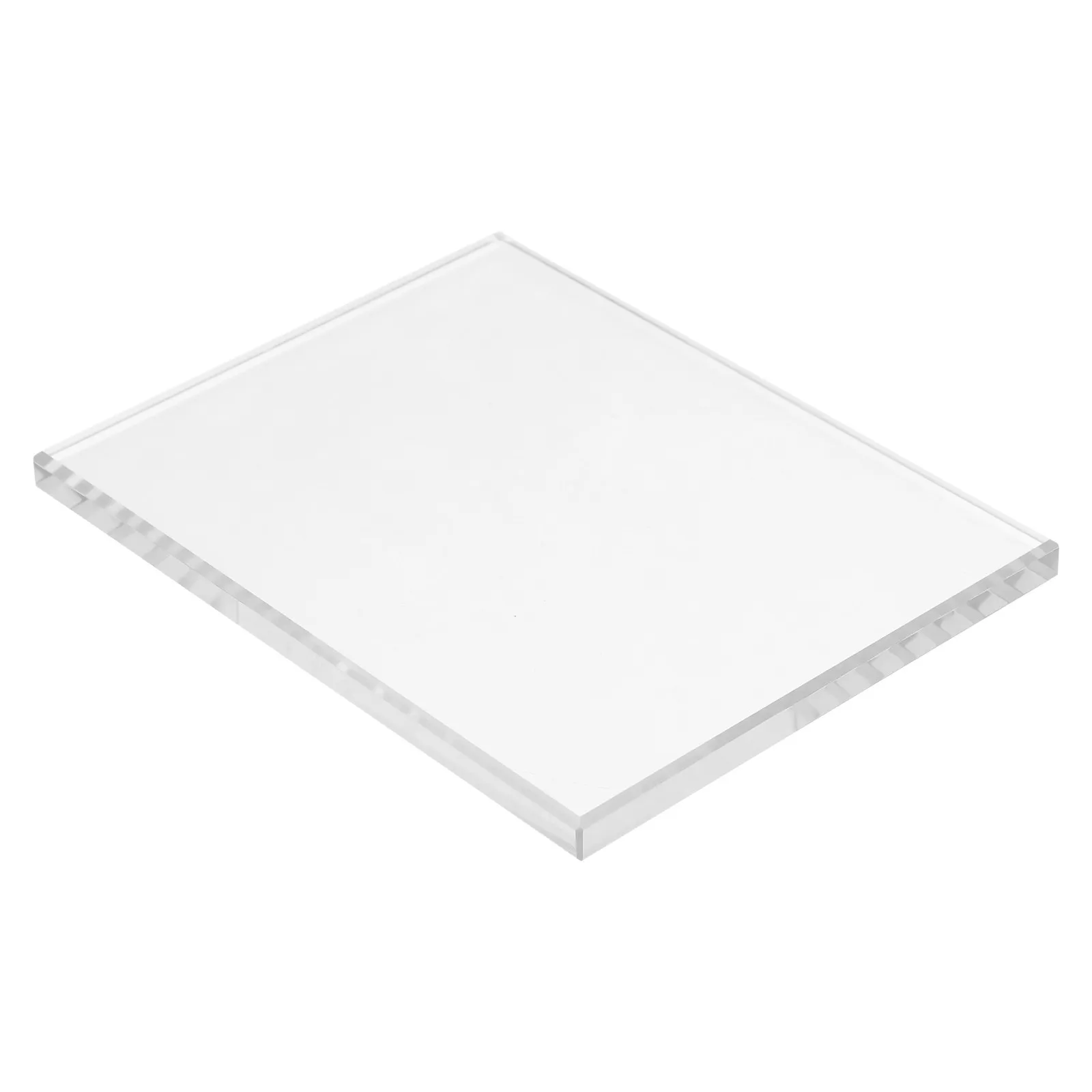 Premium Tempered Glass Sheet Clear Super Hard Polished Surface for Leatherwork Backing Plate Glue Scraping Flattening Craft