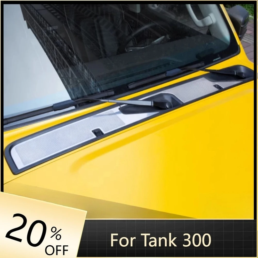 

Крышка охлаждающих отверстий для автомобильного капота, модифицированная охлаждающая сетка для автомобильного капота, защита от насекомых, обновление автомобиля, декоративные аксессуары, пригодные для GWM Tank 300