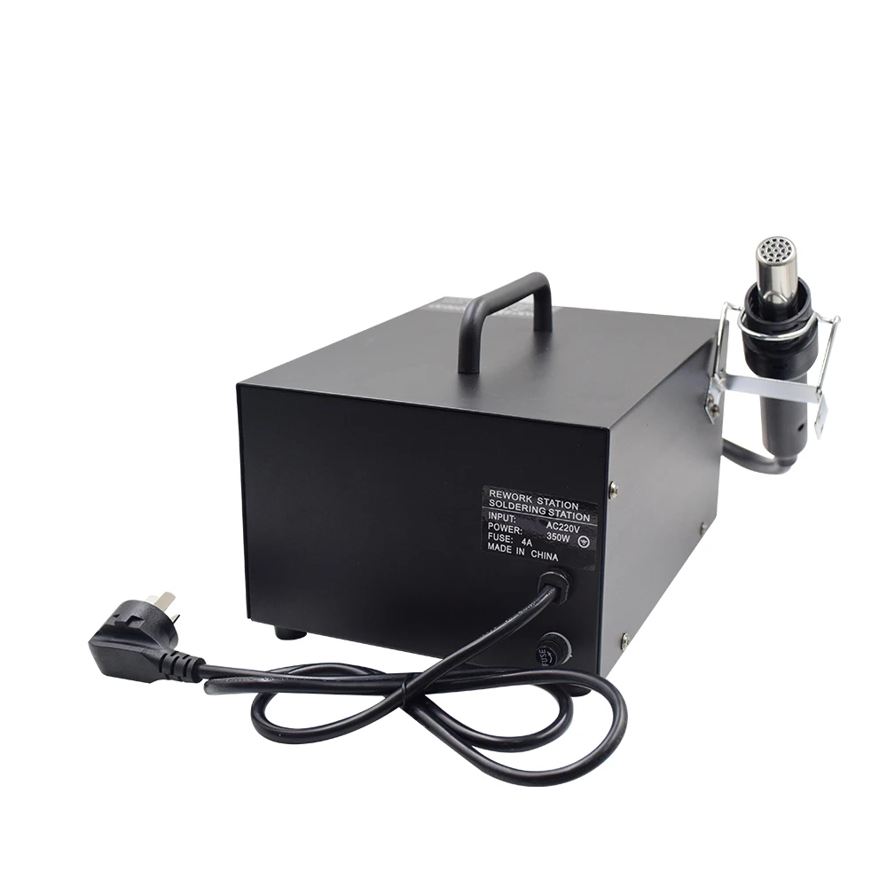 CE認証取得済み デジタルBGA 600W SMDリワークステーション 調整可能な一定温度 ホットエアブロワー 溶接はんだ付けヒートガン